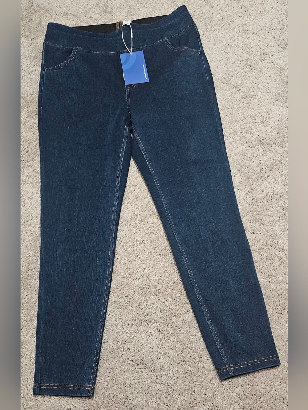 Dark Blue Women's Stretch Slim Jeans